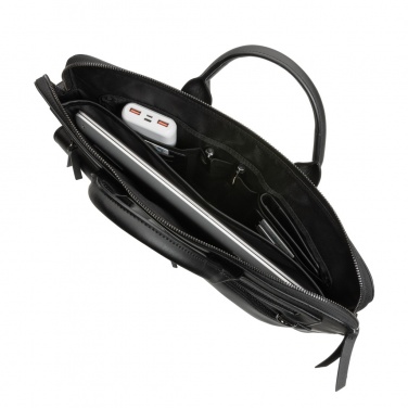 Logotrade liikelahjat kuva: Swiss Peak GRS 14" tietokonelaukku PU:sta